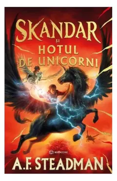 Coperta cărții Skandar și hoțul de unicorni
