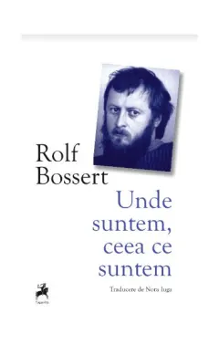 Coperta cărții Unde suntem, ceea ce suntem