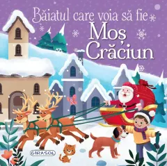 Coperta cărții Băiatul care voia să fie Moș Crăciun