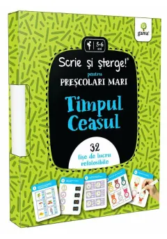 Coperta cărții Timpul și ceasul/Scrie și șterge!