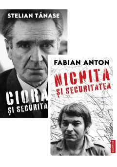 Coperta cărții Pachet scriitori romani in dosarele Securitatii: Nichita si Cioran. Set 2 carti