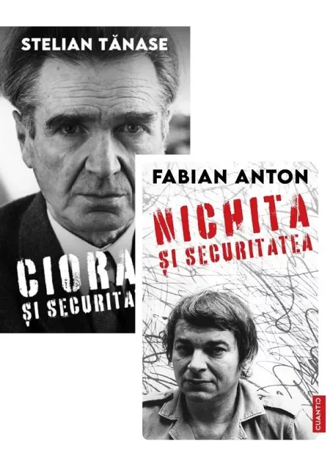 Coperta cărții Pachet scriitori romani in dosarele Securitatii: Nichita si Cioran. Set 2 carti