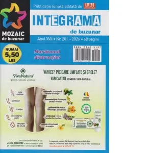 Coperta cărții Integrama de buzunar, Nr. 201/2026