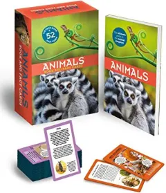 Coperta cărții Animals: Book and Fact Cards