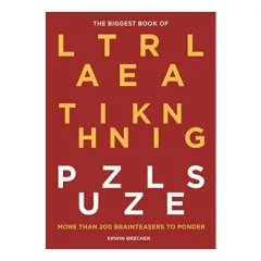 Coperta cărții Biggest Book of Lateral Thinking Puzzles