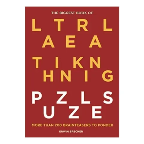 Coperta cărții Biggest Book of Lateral Thinking Puzzles