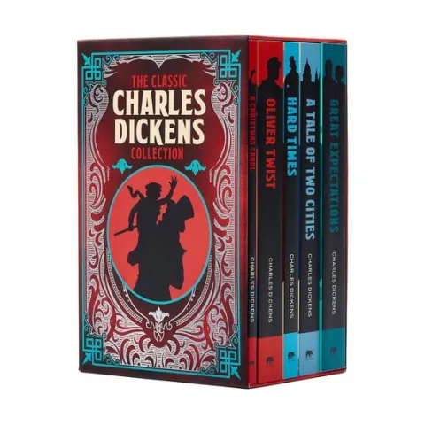 Coperta cărții The Classic Charles Dickens Collection (5 Books Box Set) (Arcturus Classic Collections)