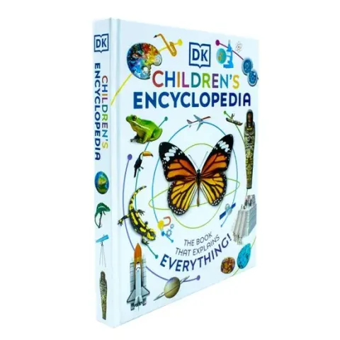 Coperta cărții DK Children's Encyclopedia Book That Explains Everything ...