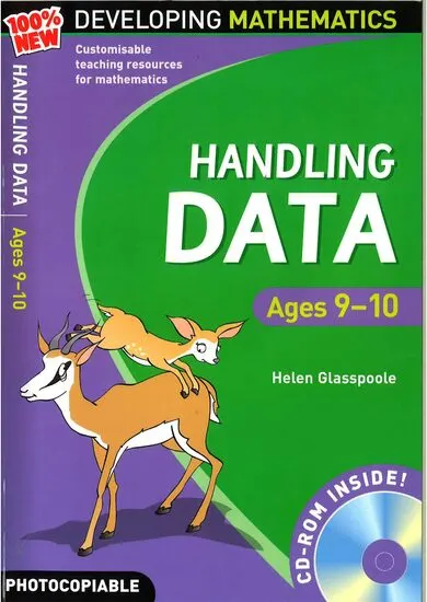 Coperta cărții Developing Mathematics: Handling Data (Ages 9-10), Helen Glasspoole