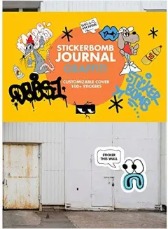 Coperta cărții Stickerbomb Journal - Graffiti, SRK