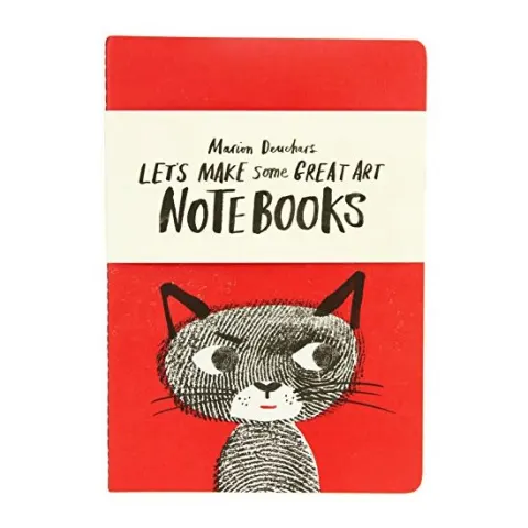 Coperta cărții Let's Make Some Great Art Notebooks, Marion Deuchars