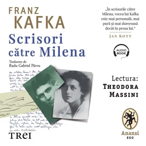 Coperta cărții Scrisori către Milena (audiobook)