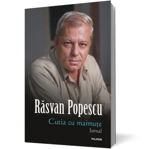 Coperta cărții Cutia cu maimute. Jurnal