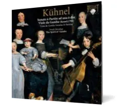 Coperta cărții August Kühnel: Viola da Gamba Sonatas