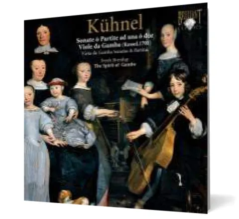 Coperta cărții August Kühnel: Viola da Gamba Sonatas