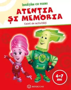 Coperta cărții Atentia si memoria