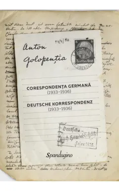 Coperta cărții Corespondenta germana (1933-1936). Deutsche korrespondenz (1933-1936)