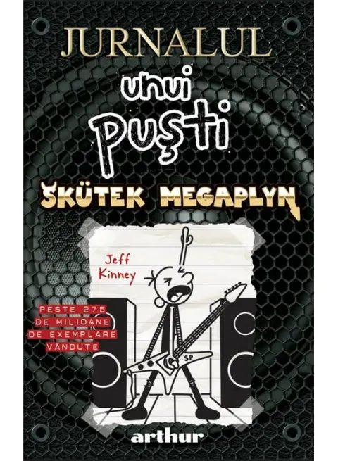 Coperta cărții Jurnalul unui puști 17. Skütek Megaplyn