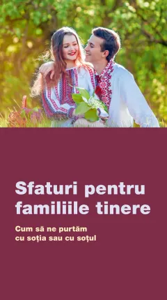 Coperta cărții Sfaturi pentru familiile tinere