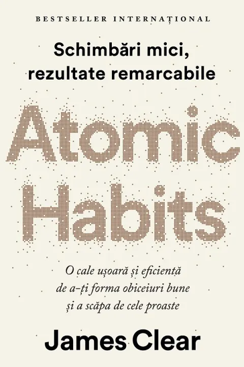 Coperta cărții Atomic Habits