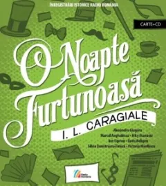 Coperta cărții O noapte furtunoasa. Comedie in doua acte (carte+CD)