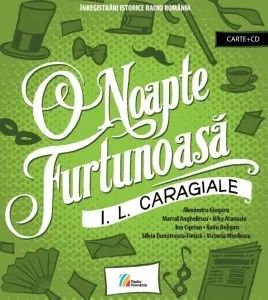 Coperta cărții O noapte furtunoasa. Comedie in doua acte (carte+CD)