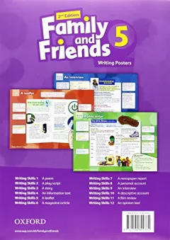 Coperta cărții Family and Friends 2E 5 Posters