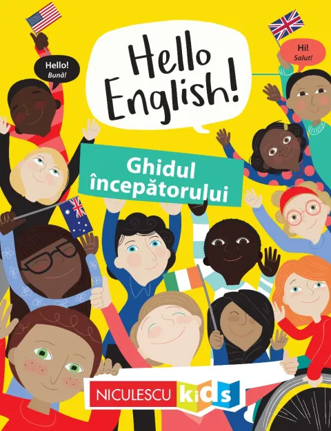 Coperta cărții Hello English! Ghidul începătorului