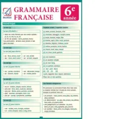 Coperta cărții Grammaire francaise, 6e annee
