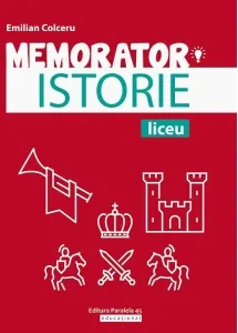 Coperta cărții Memorator de istorie pentru liceu