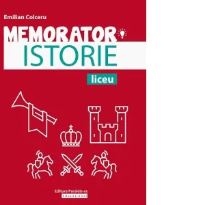 Coperta cărții Memorator de istorie pentru liceu
