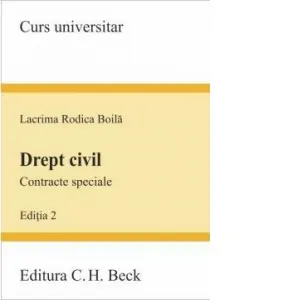 Coperta cărții Drept civil. Contracte speciale. Editia a II-a