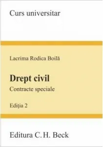 Coperta cărții Drept civil. Contracte speciale. Editia a II-a
