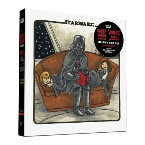 Coperta cărții Darth Vader & Son / Vader's Little Princess Deluxe Box Set (includes two art prints) (Star Wars) (Star Wars Kids Books, Star Wars Children's Books, Star Wars Gifts for Kids)
