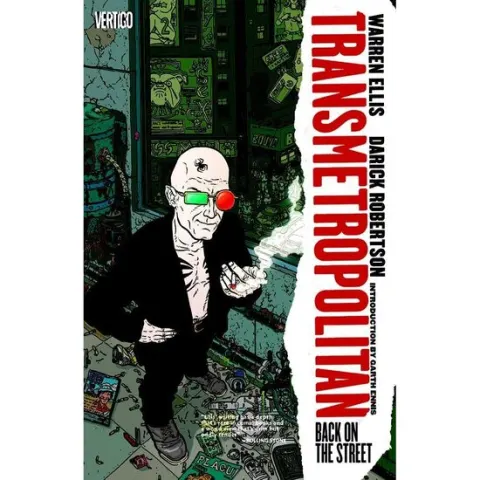 Coperta cărții Transmetropolitan: back on the street