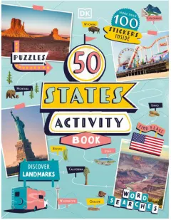 Coperta cărții 50 States Activity Book
