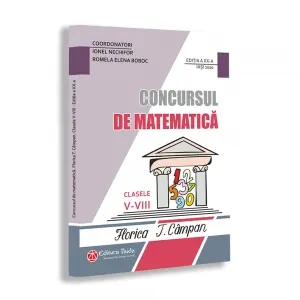 Coperta cărții Concursul de matematica Florica T. Campan, clasele V-VIII, editia a XX-a
