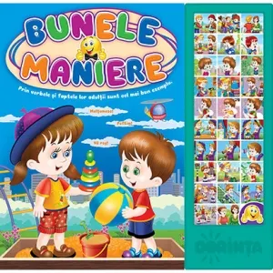Coperta cărții Carte cu sunete. Bunele maniere