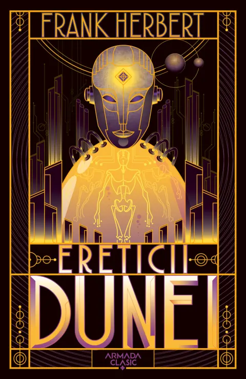 Coperta cărții Ereticii Dunei. Seria Dune. Vol. 5