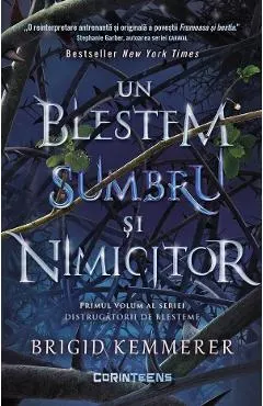 Coperta cărții Un blestem sumbru si nimicitor. Seria Distrugatorii de blesteme Vol.1