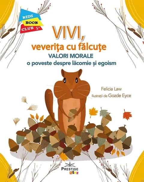 Coperta cărții Vivi, veverita cu falcute