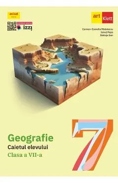 Coperta cărții Geografie - Clasa 7 - Caietul elevului - Carmen-Camelia Radulescu, Ionut Popa, Steluta Dan