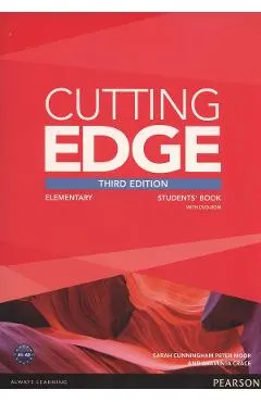 Coperta cărții Cutting Edge Third Edition Elementary Students Book With DVD-ROM - Sarah Cunningham, Peter Moor, Chris Redston, Araminta Crace