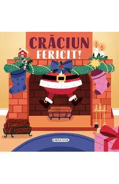 Coperta cărții Crăciun fericit! Dă paginile ca să vezi magia
