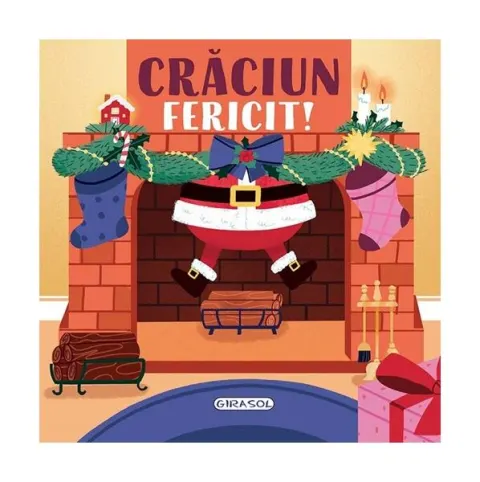 Coperta cărții Crăciun fericit! Dă paginile ca să vezi magia