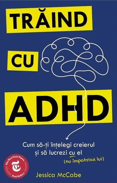 Coperta cărții Trăind cu ADHD