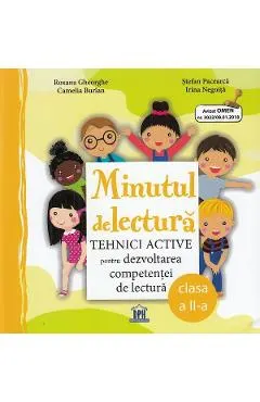 Coperta cărții Minutul de lectura - Clasa 2 - Roxana Gheorghe, Stefan Pacearca, Camelia Burlan, Irina Negoita