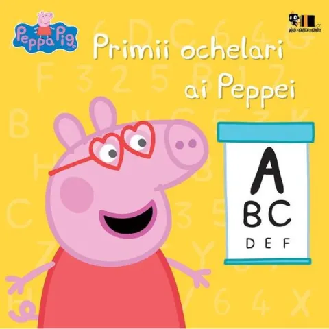 Coperta cărții Primii ochelari ai Peppei
