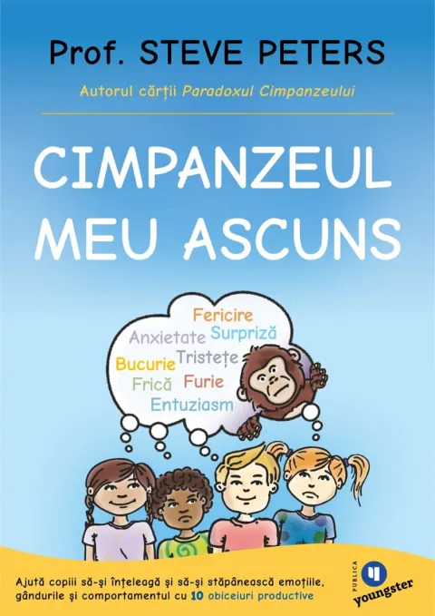 Coperta cărții Cimpanzeul meu ascuns