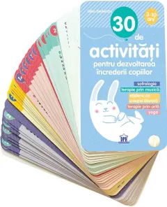 Coperta cărții 30 de activitati pentru dezvoltarea increderii copiilor